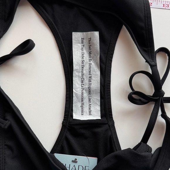Shade & Shore Classic Black Bikini Bottom, Size Large - Picture 6 of 8